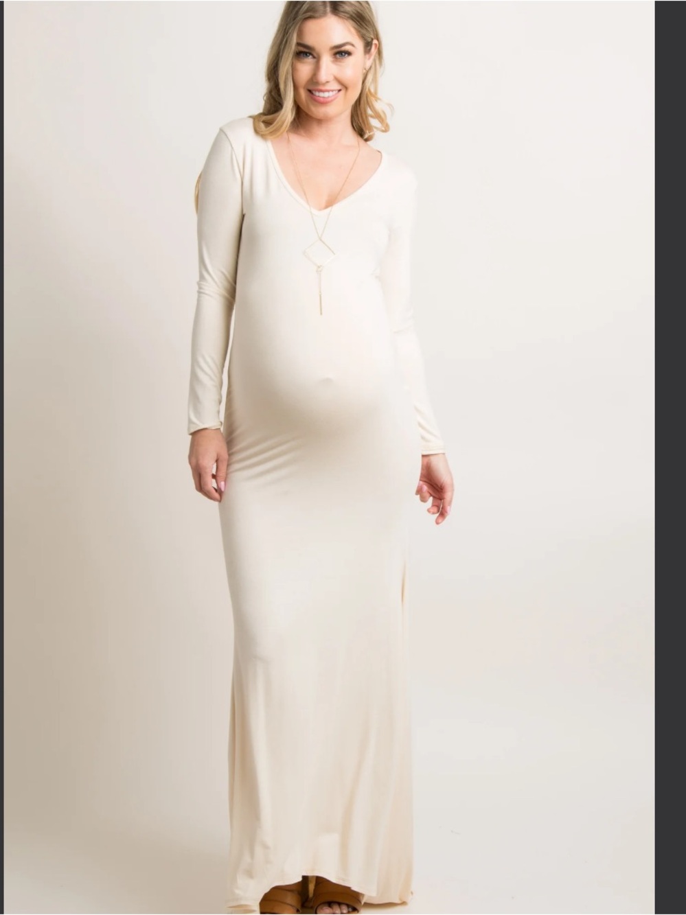 Maternity Shoot Maxi Dress